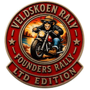 Veldskoen Rally LTD Edition Steel Badge