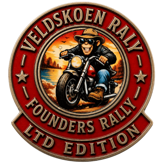 Veldskoen Rally LTD Edition Steel Badge