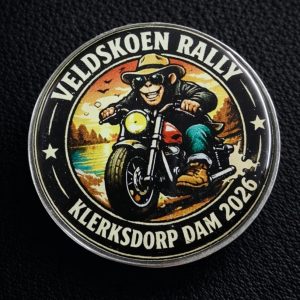 Veldskoen Rally Steel Badge