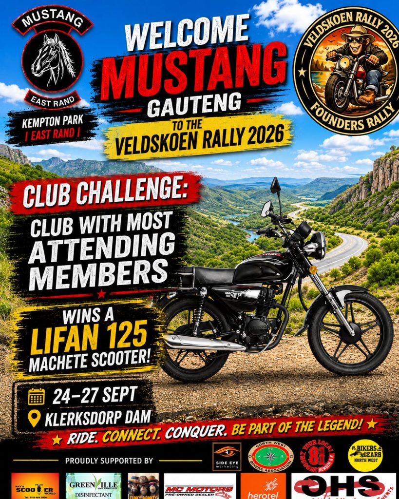 Mustang Club at Veldskoen Rally