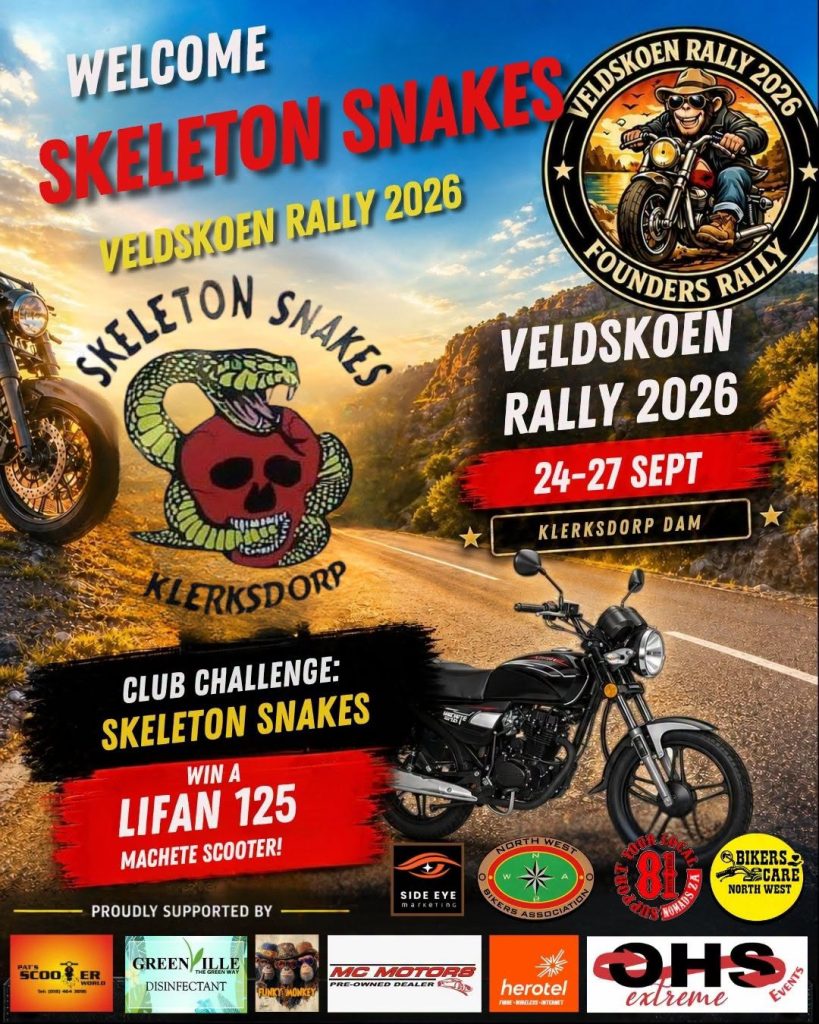 Skeleton Snakes at Veldskoen Rally