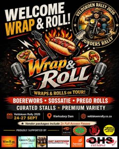 Wrap & Roll Veldskoen Rally Vendor