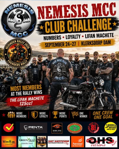 Nemesis MC Veldskoen Rally Club Challenge